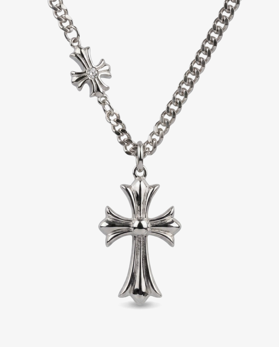Maria's Cross Necklace