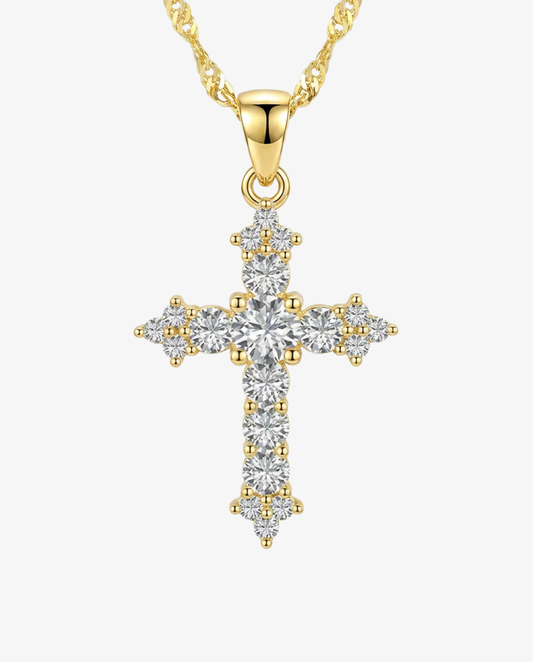 Celeste Cross Necklace