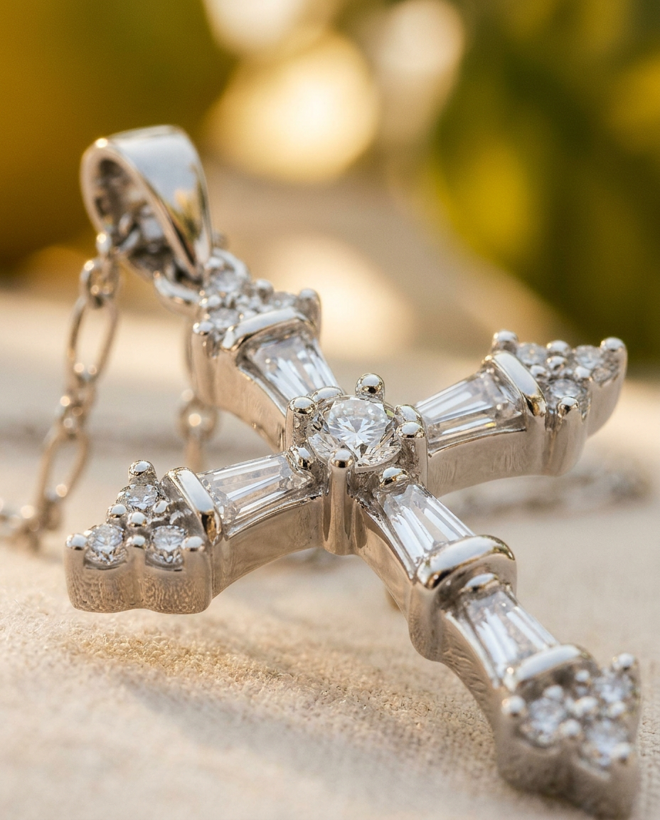 Ferrara Cross Necklace