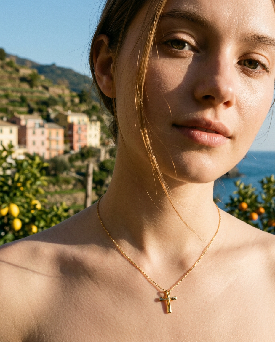 Roma Cross Necklace