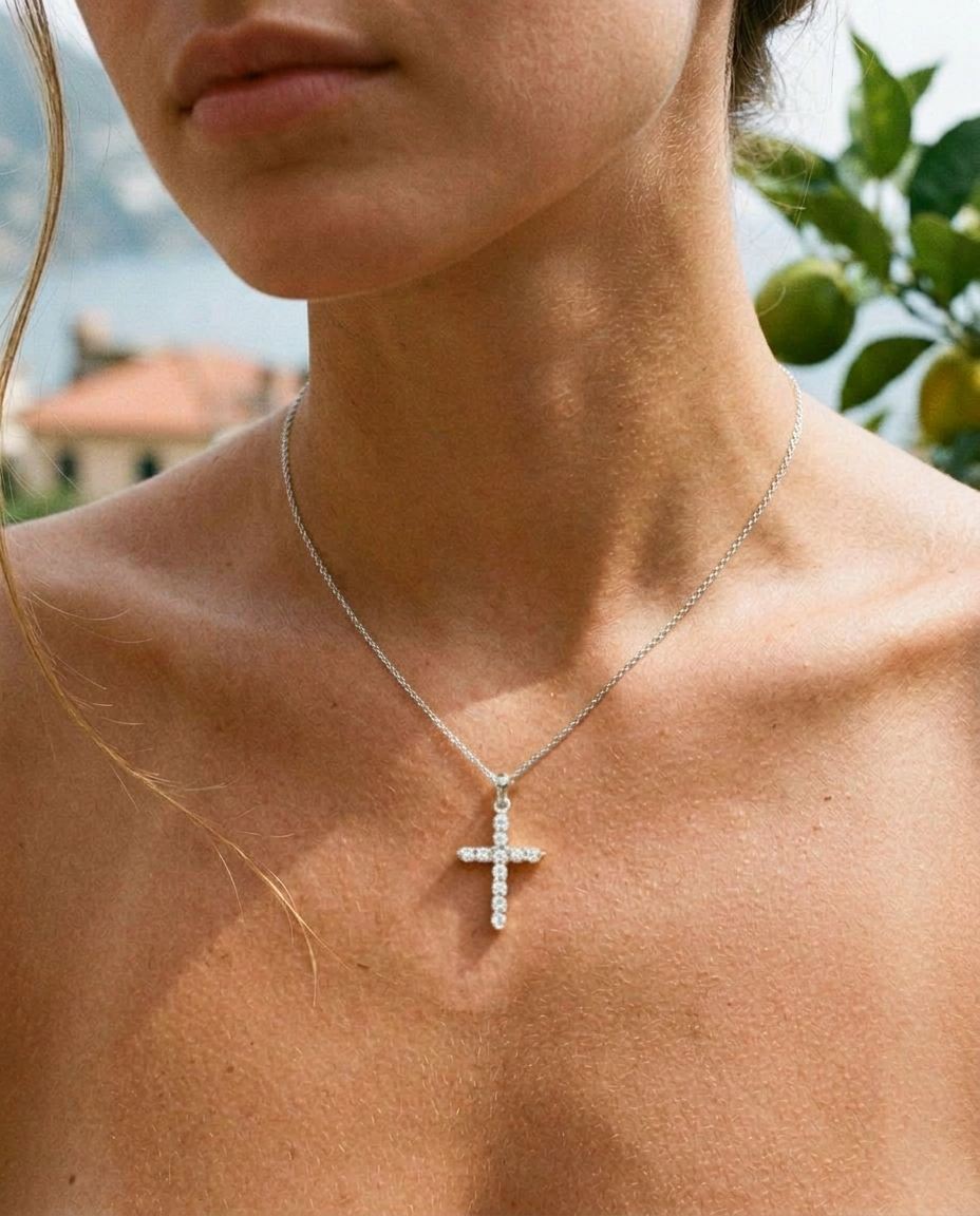 Versilia Cross Necklace