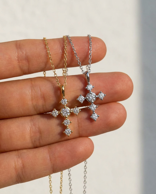 Scintilla Cross Necklace