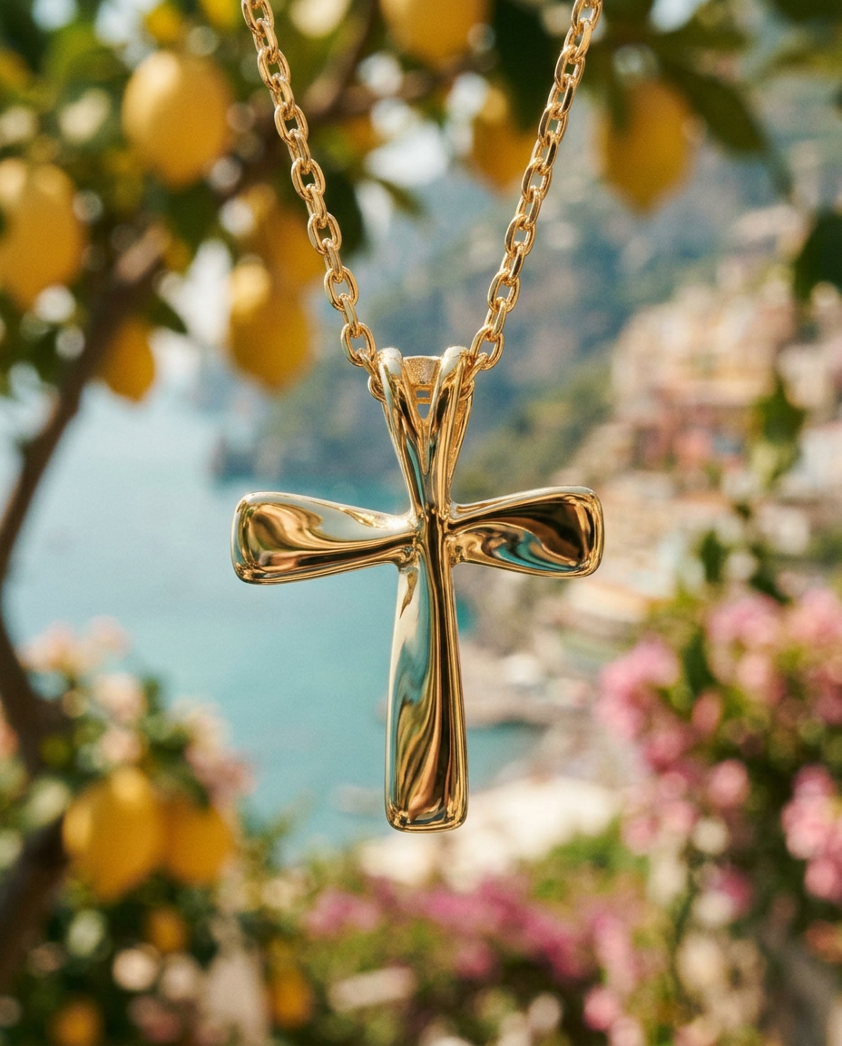 Roma Cross Necklace