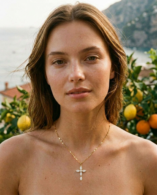 Venezia Cross Necklace
