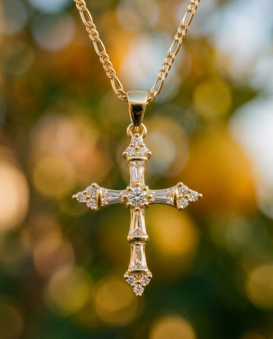 Ferrara Cross Necklace
