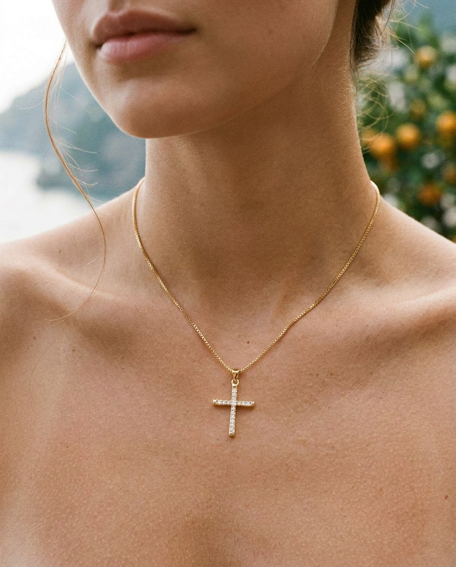 Verona Cross Necklace