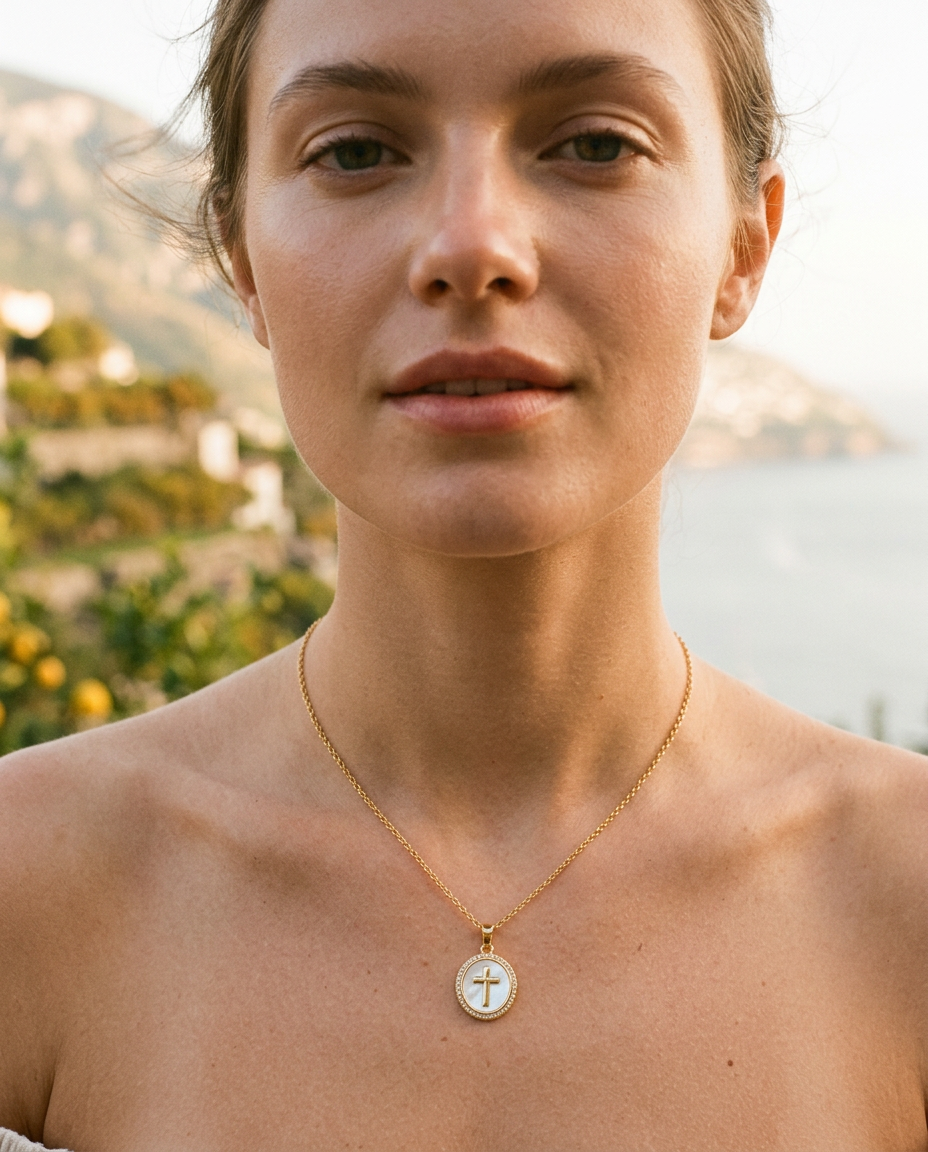 Perla's Cross Medallion