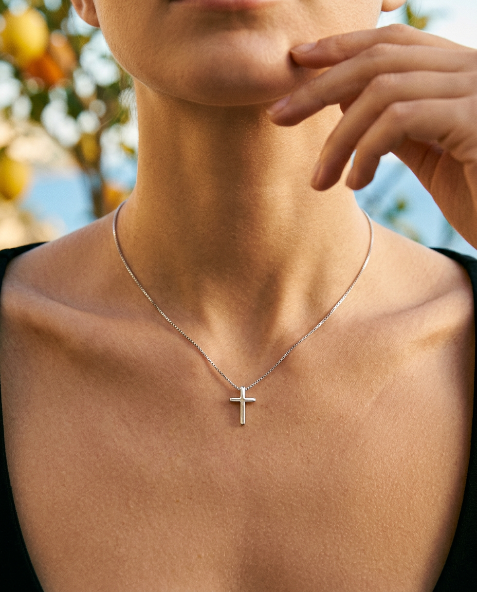 Pacelli Cross Necklace