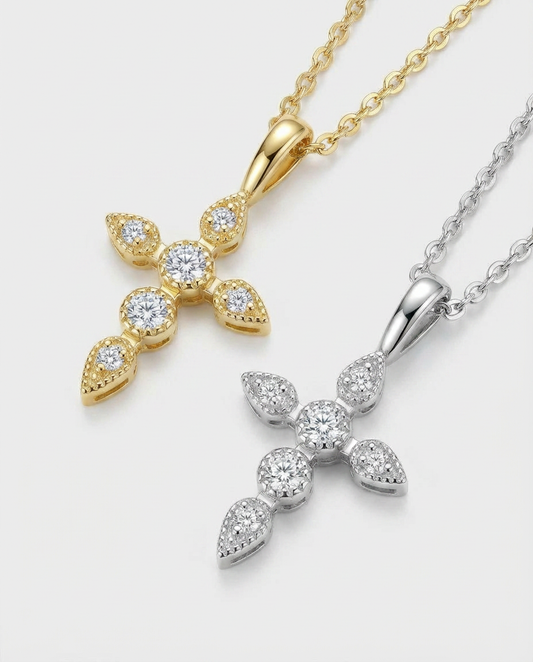 Grazia Cross Necklace