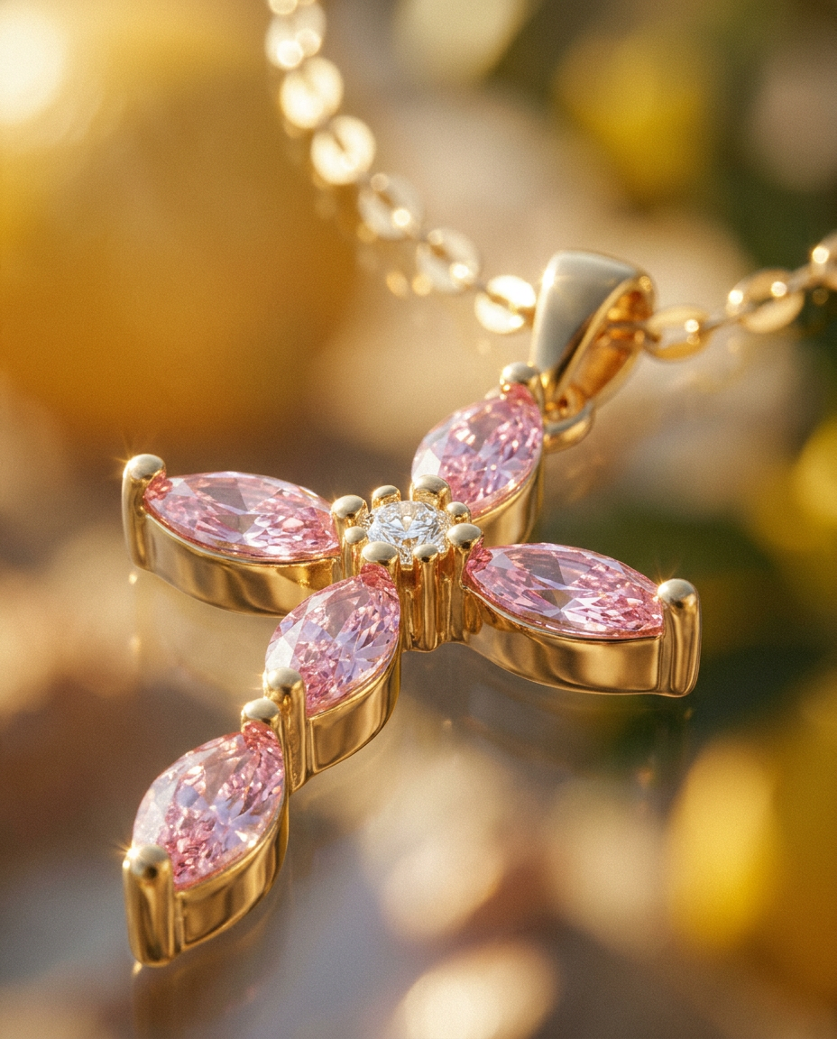 Venezia Cross Necklace