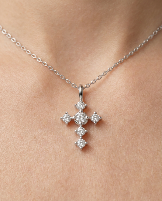 Scintilla Cross Necklace