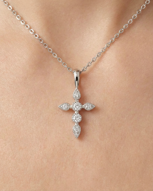 Grazia Cross Necklace