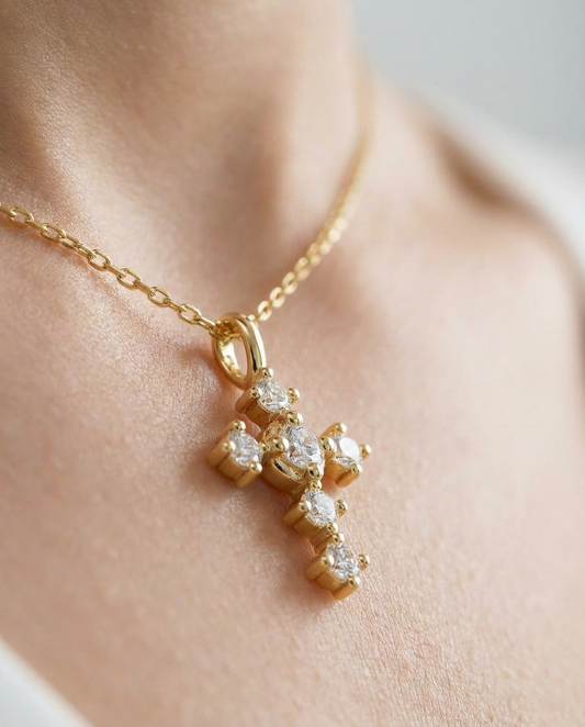 Scintilla Cross Necklace