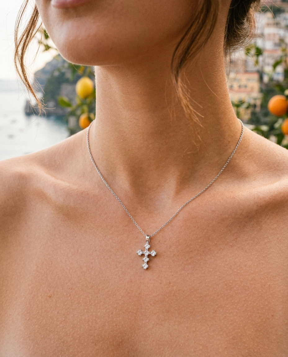 Firenze Cross Necklace