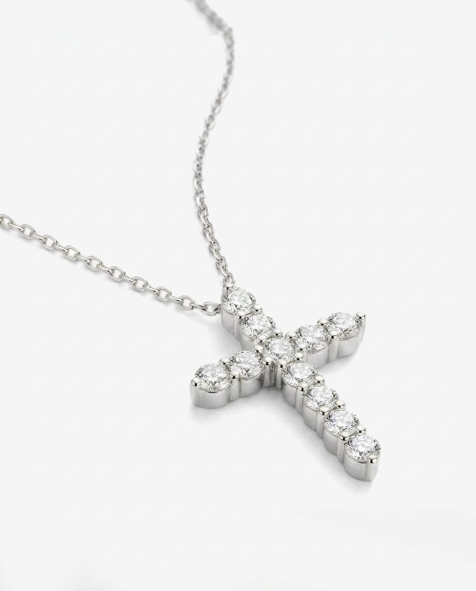 Luce Cross Necklace