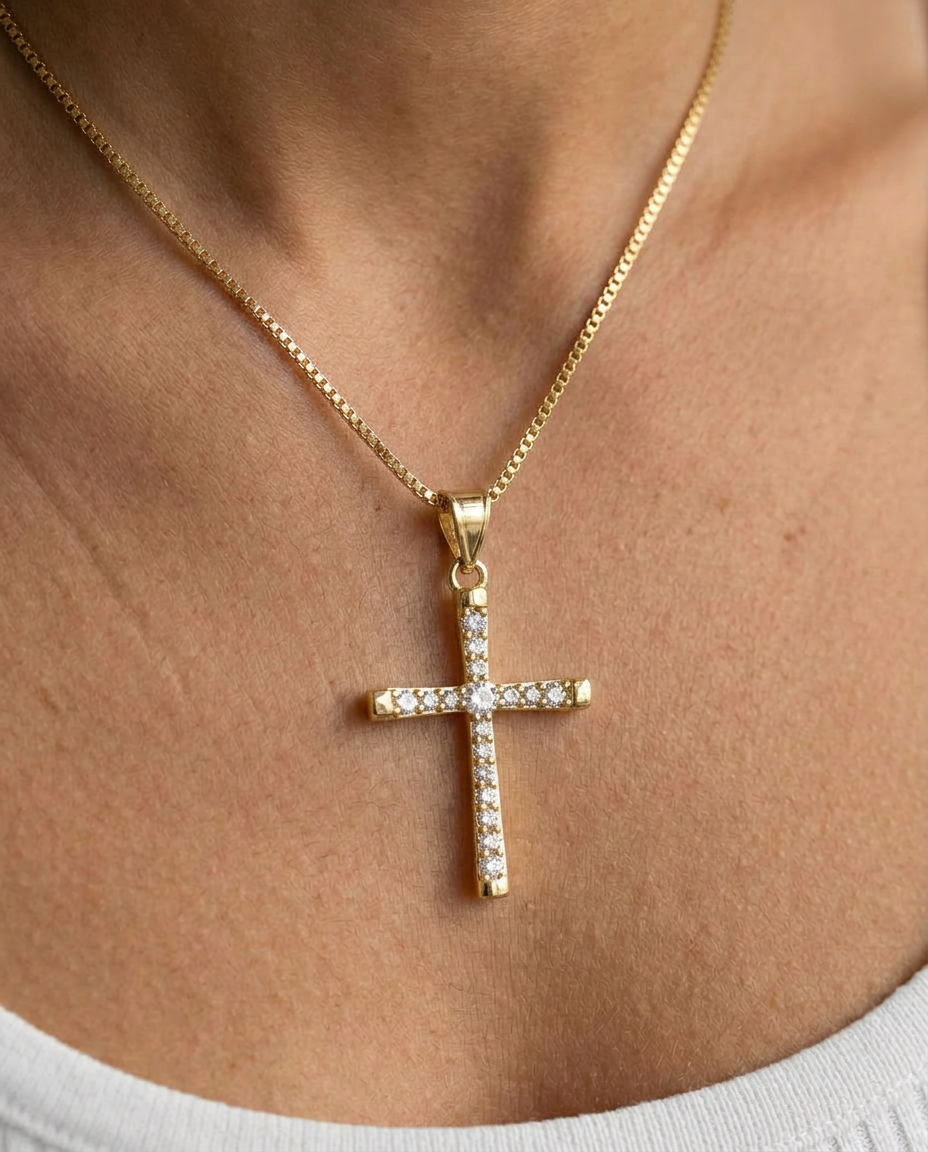 Verona Cross Necklace