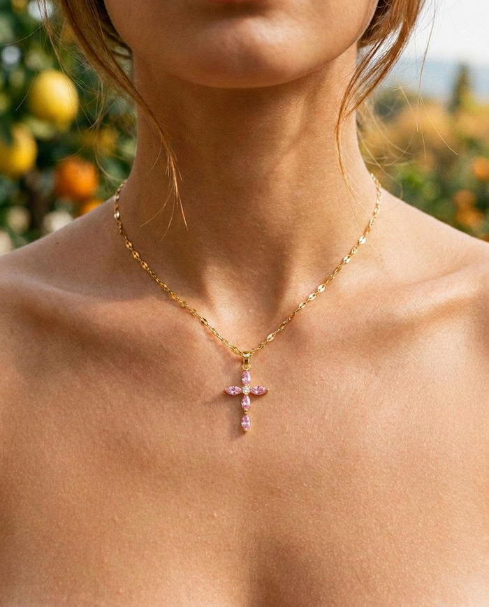 Portafino Cross Necklace