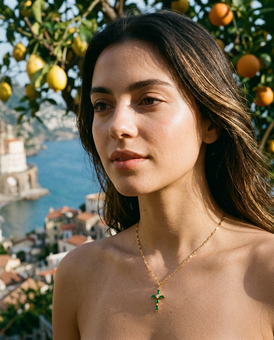 Venezia Cross Necklace