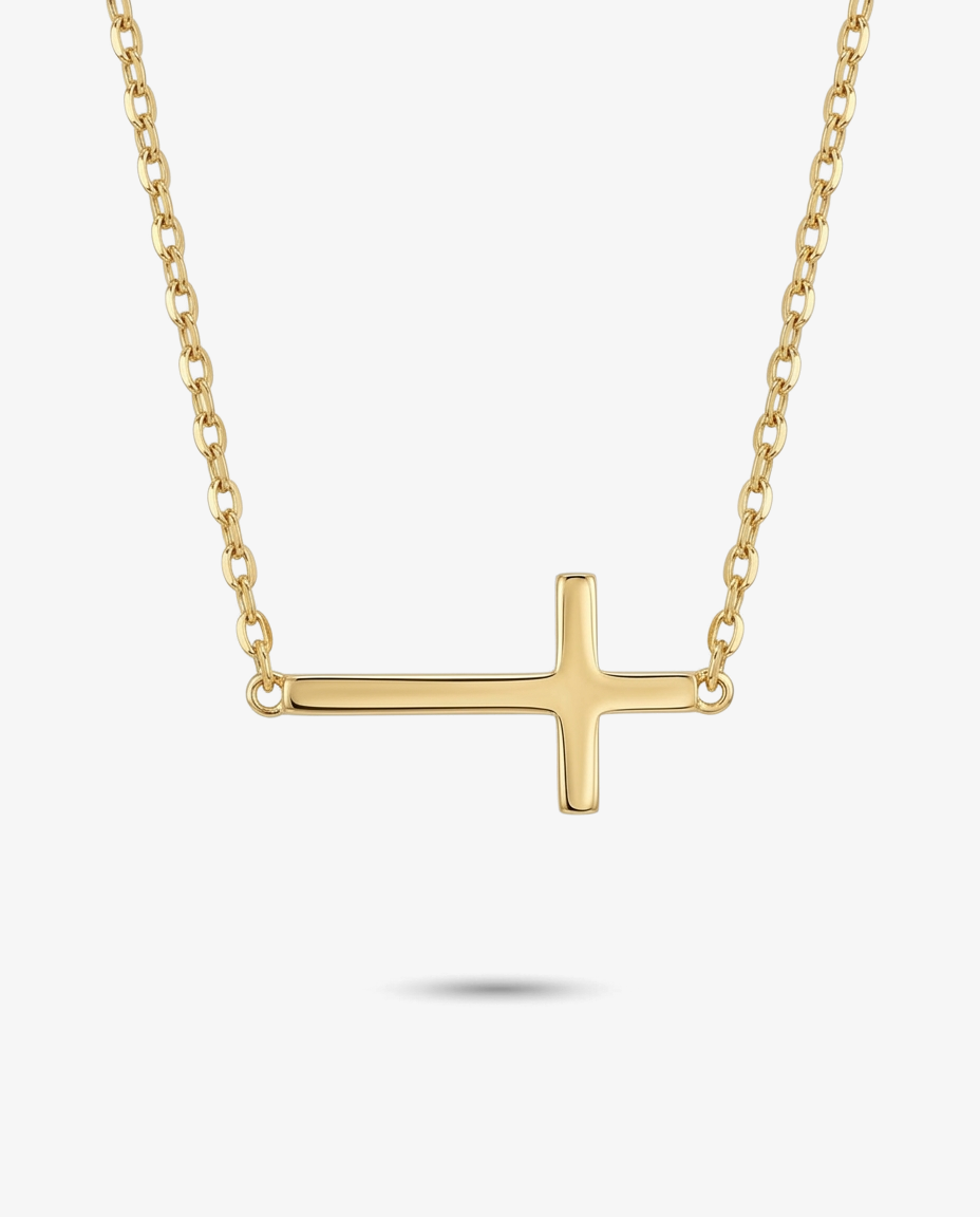 Orizzontale Cross Necklace