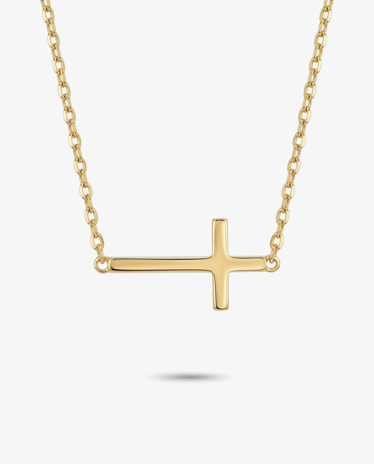 Orizzontale Cross Necklace