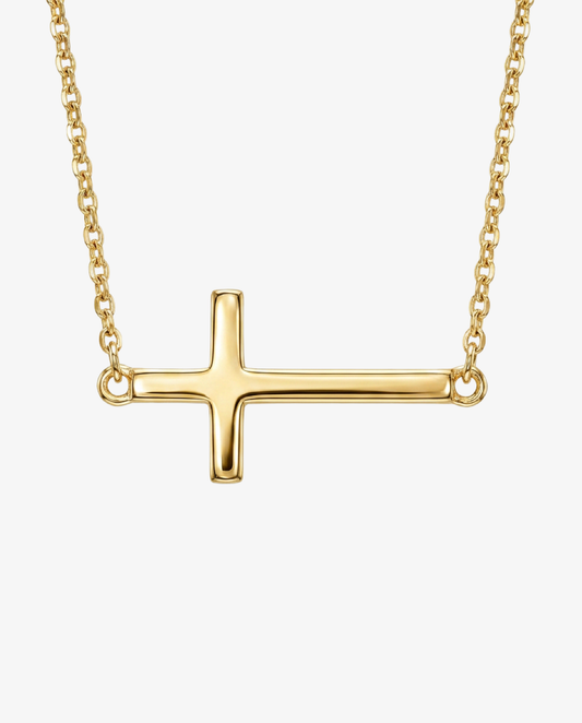 Orizzontale Cross Necklace