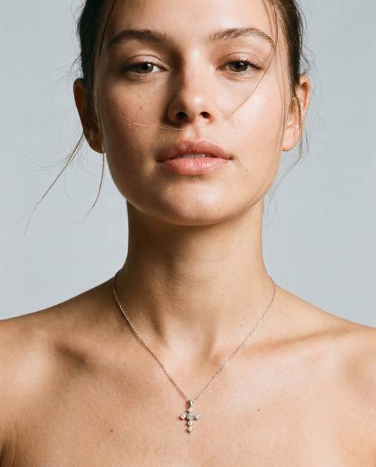 Scintilla Cross Necklace