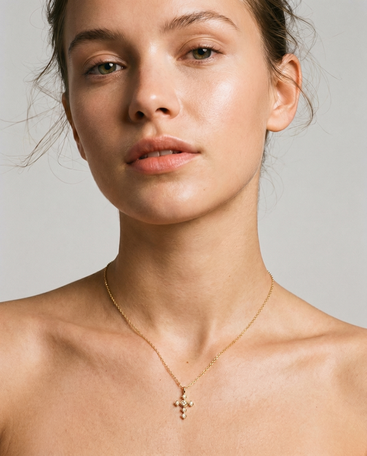 Scintilla Cross Necklace