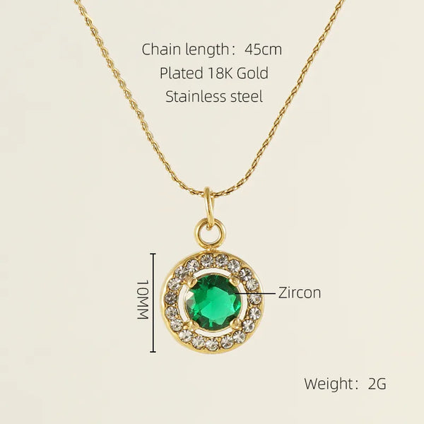 Round [Green 】