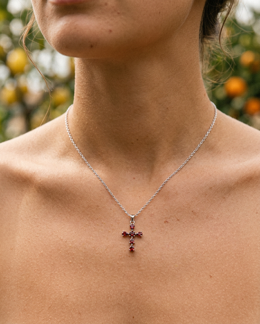 Capri Cross Necklace