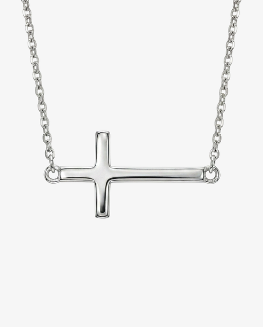 Orizzontale Cross Necklace