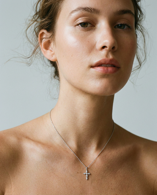 Grazia Cross Necklace