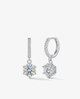 Solitario Drop Earrings