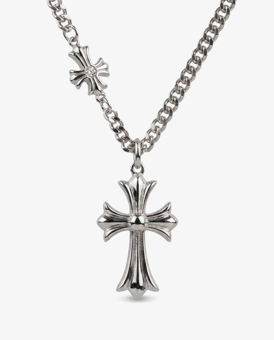 Maria's Cross Necklace